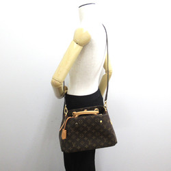 LOUIS VUITTON Montaigne BB Tote Bag Brown Monogram PVC coated canvas M41055