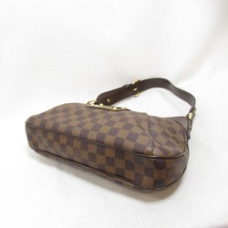 LOUIS VUITTON Thames PM Shoulder Bag Brown Ebene Damier PVC coated canvas N48180