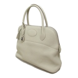 HERMES Bolide31 Craie handbag White Craie Taurillon Clemence leather