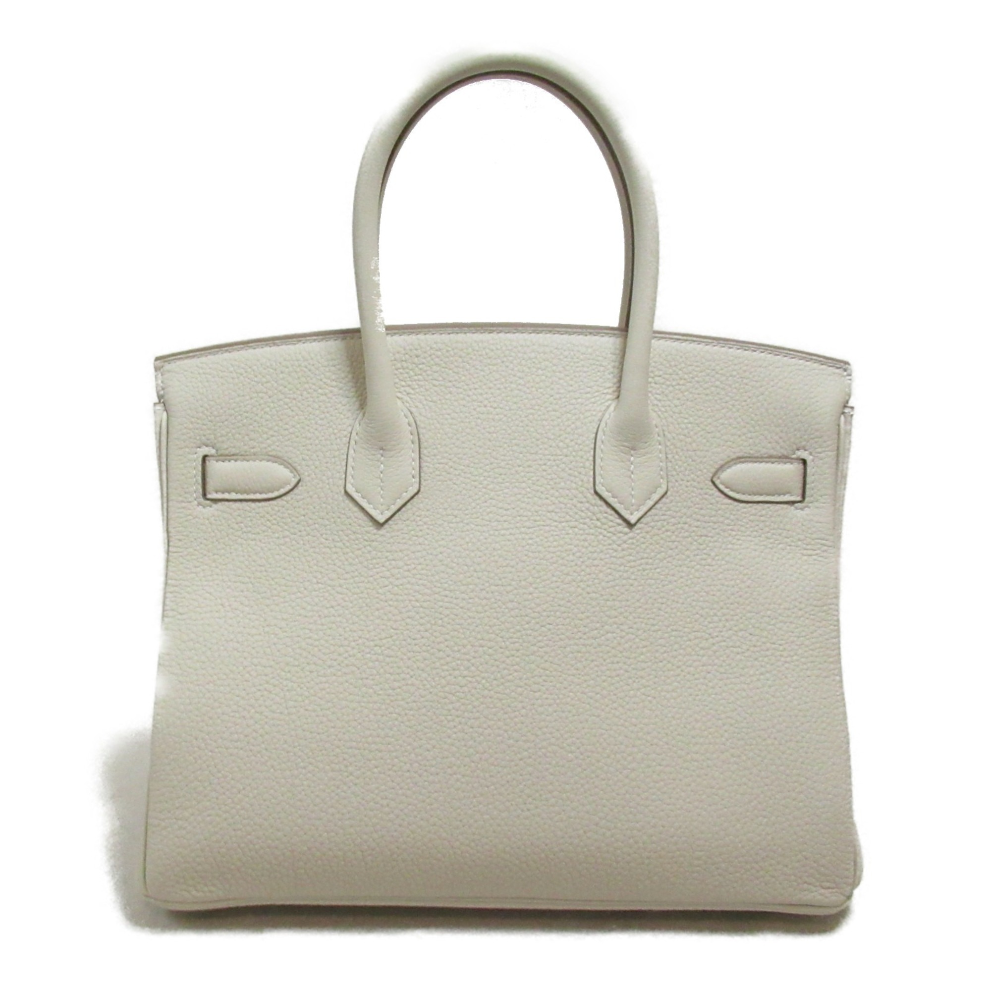 HERMES Birkin 30 Craie handbag White Craie Togo leather leather