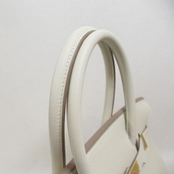 HERMES Birkin 30 Craie handbag White Craie Togo leather leather