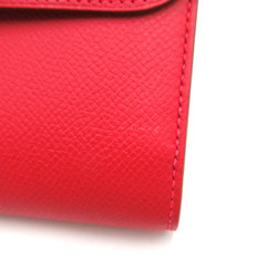 HERMES Constance Long Red Rouge casaque Epsom leather