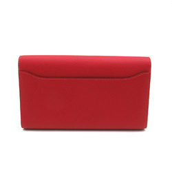 HERMES Constance Long Red Rouge casaque Epsom leather