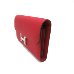 HERMES Constance Long Red Rouge casaque Epsom leather