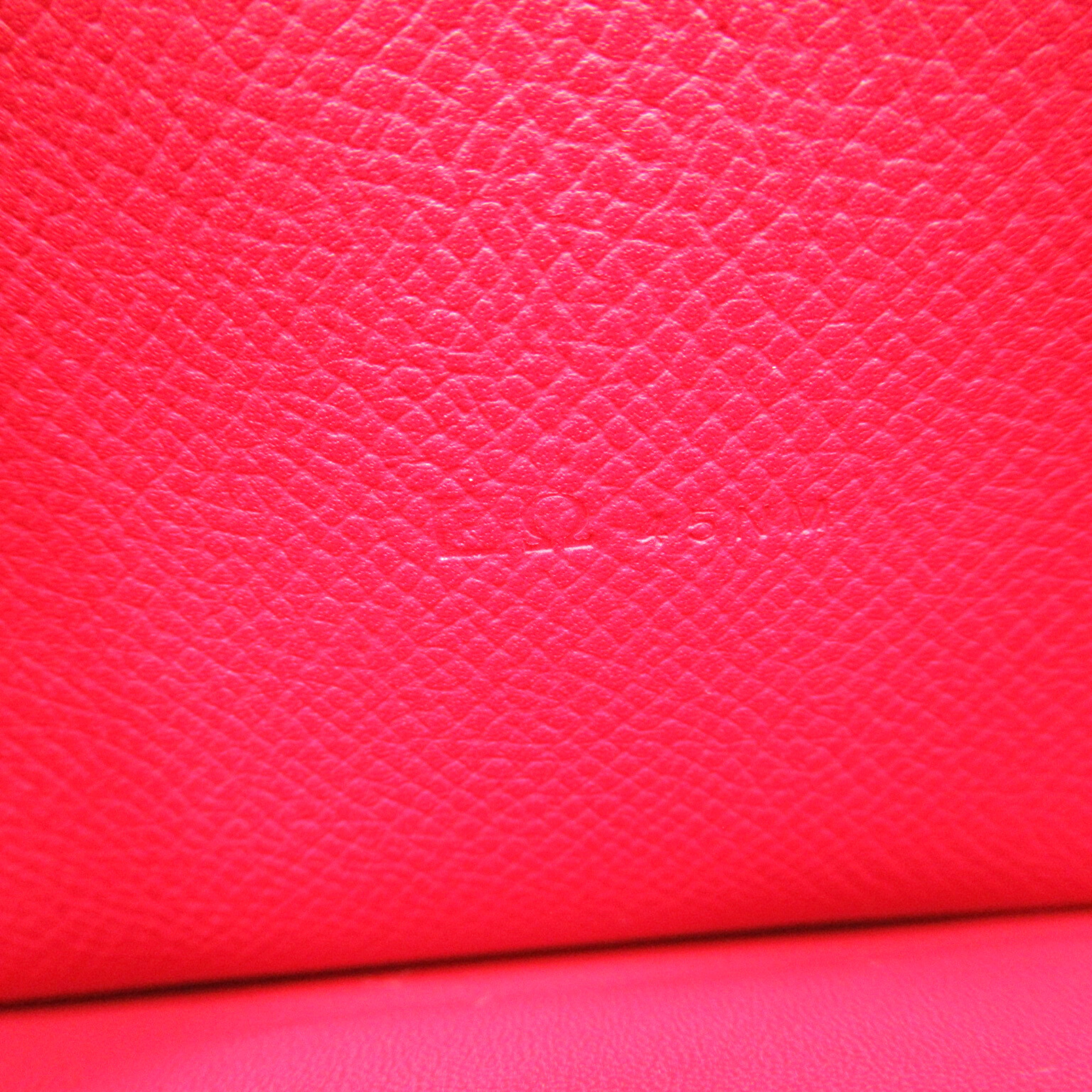 HERMES Constance Long Red Rouge casaque Epsom leather