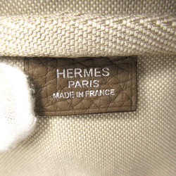 HERMES Victoria 36 Gray Etoupe Grey Taurillon Clemence leather