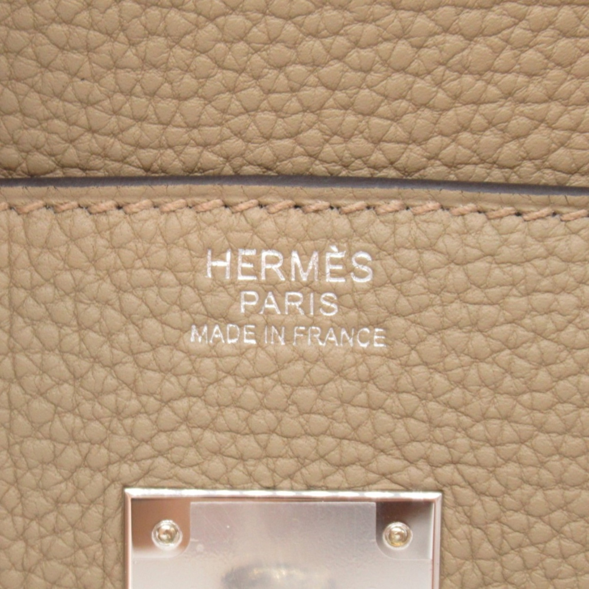 HERMES Birkin 30 Beige Marfa Handbag Beige Beige Marfa Togo leather leather