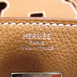 HERMES Birkin 30 Gold handbag Gold Gold Togo leather leather