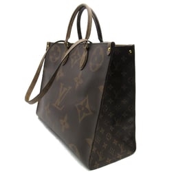 LOUIS VUITTON On the Go GM 2way Shoulder Bag Brown Monogram /Giant PVC coated canvas M45320