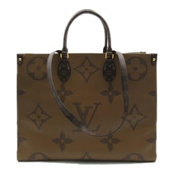 LOUIS VUITTON On the Go GM 2way Shoulder Bag Brown Monogram /Giant PVC coated canvas M45320