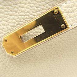 HERMES Birkin 30 Beige Craie Togo leather Calfskin (cowhide)