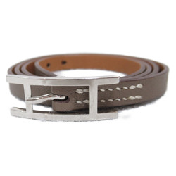 HERMES API3 Etoupe Grey Bracelet Gray Etoupe Grey Vaux Swift leather leather