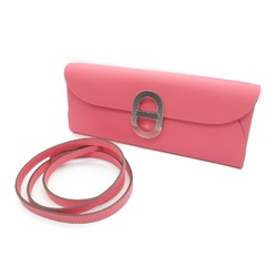 HERMES Chaine d'Ancre Togo Rose azalee Pink Rose azalee Epsom leather