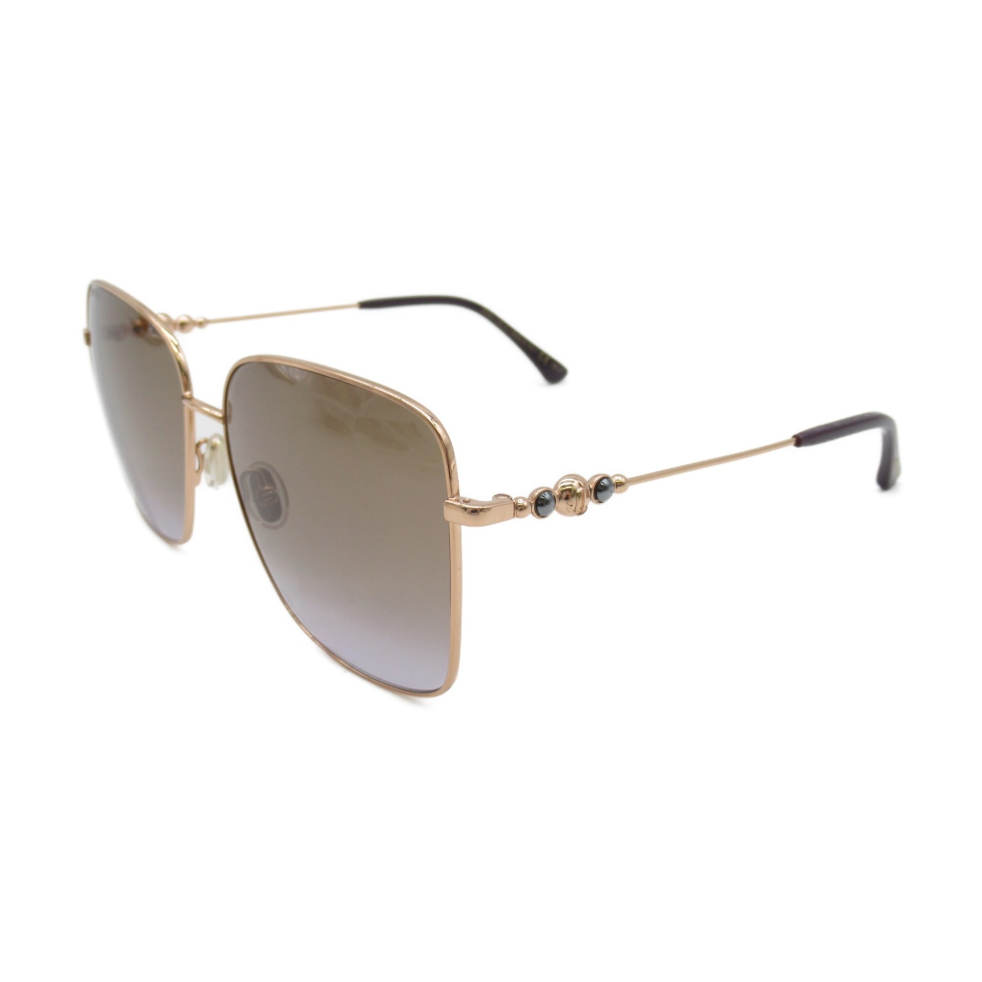 JIMMY CHOO sunglasses Black Gold Stainless Steel HESTER VO1/QR