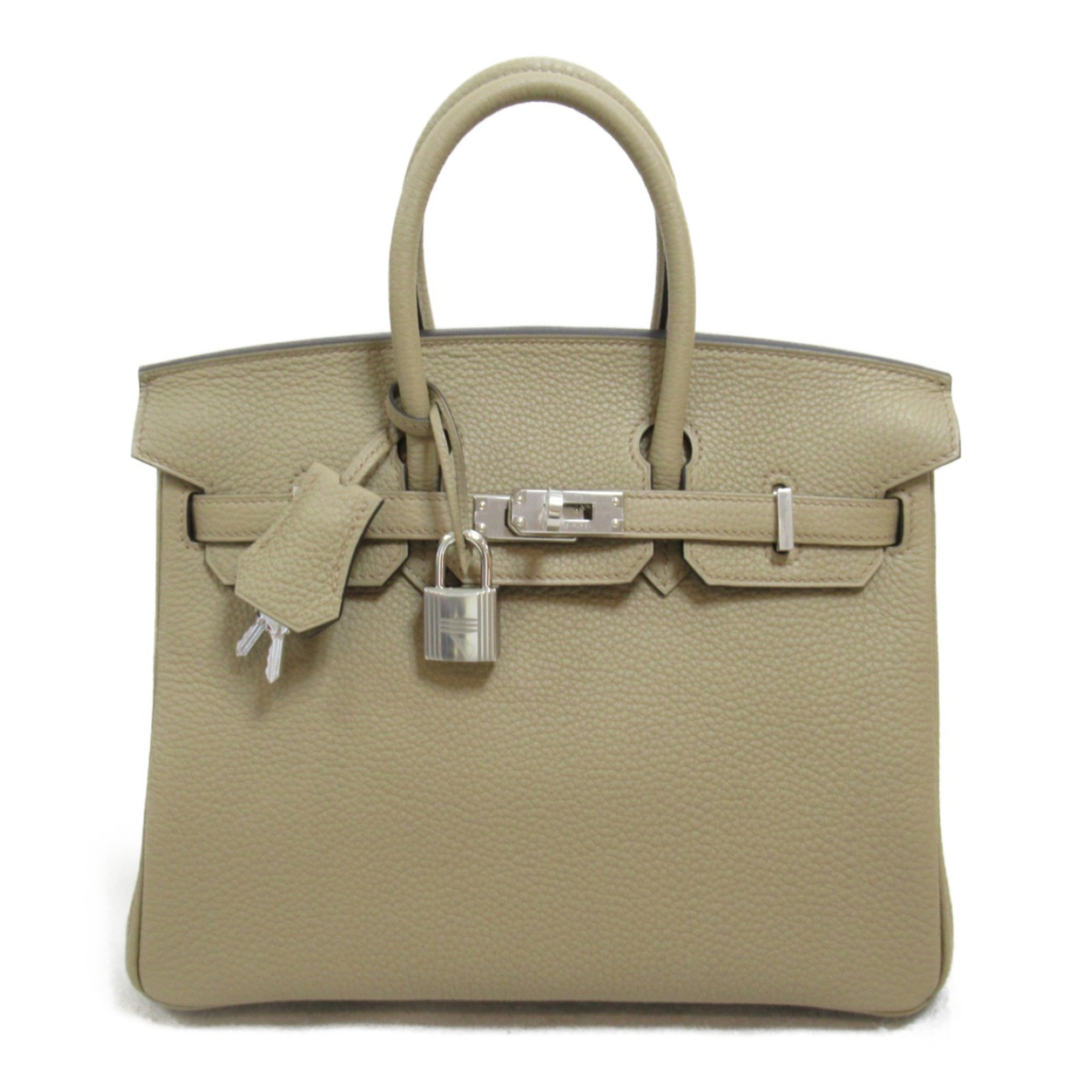 HERMES Birkin 25 Beige Marfa Handbag Beige Beige Marfa Togo leather leather