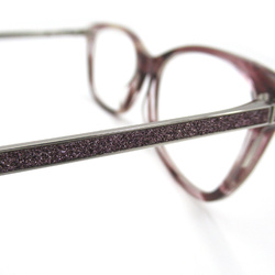 JIMMY CHOO Date Glasses Glasses Frame Purple Stainless Steel Plastic 269 HR5(54)