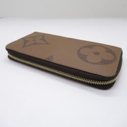 LOUIS VUITTON Zippy Wallet Round Long Wallet Brown Monogram /Giant PVC coated canvas M69353