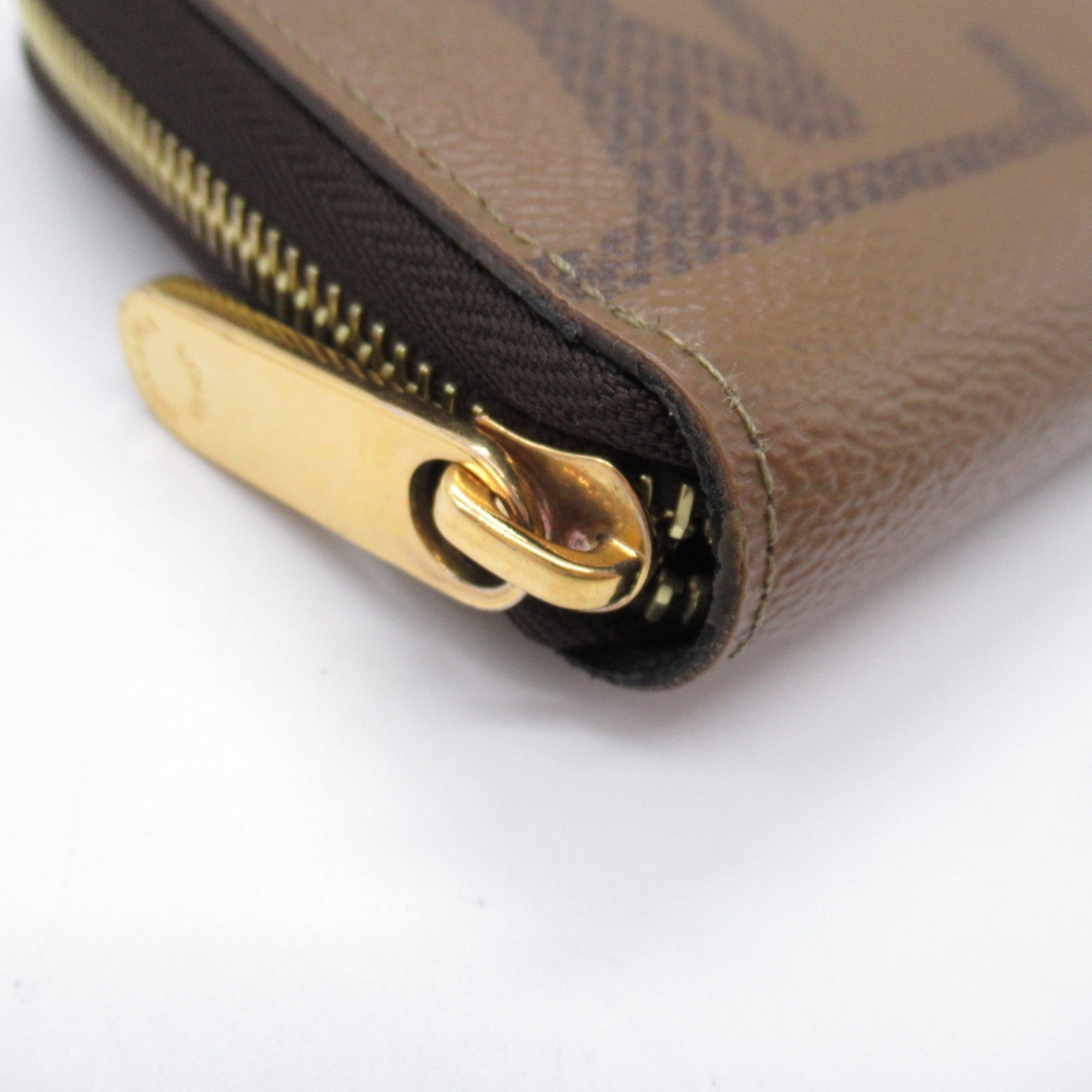 LOUIS VUITTON Zippy Wallet Round Long Wallet Brown Monogram /Giant PVC coated canvas M69353