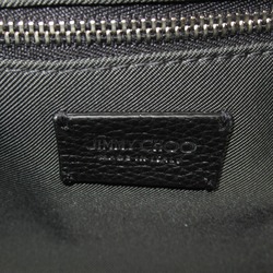 JIMMY CHOO 2wayShoulder Bag Black Silver leather MINIPEGASIUUF