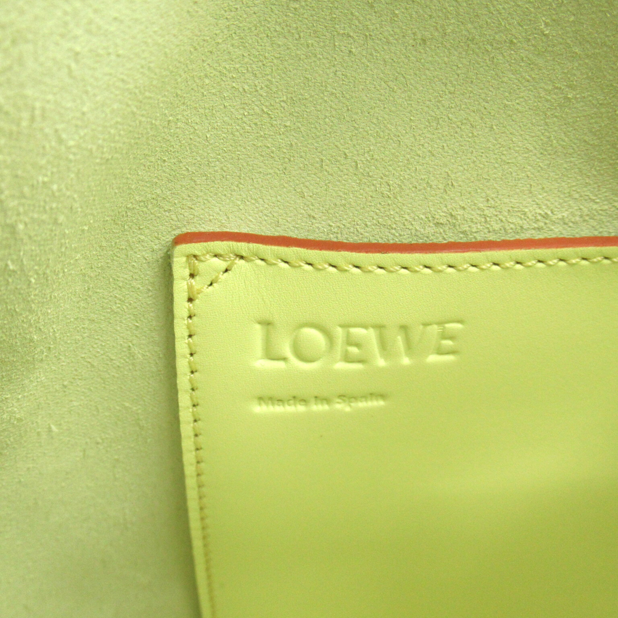 LOEWE small balloon Yellow leather