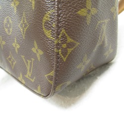 LOUIS VUITTON Looping MM Shoulder Bag Brown Monogram PVC coated canvas M51146