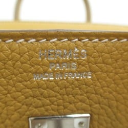 HERMES Birkin 25 Natural sable handbag Brown Natural sable Togo leather leather