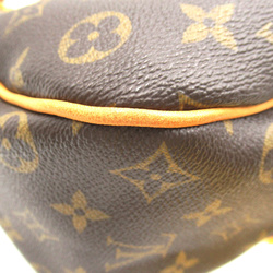 LOUIS VUITTON Galliera PM Shoulder Bag Brown Monogram PVC coated canvas M56382