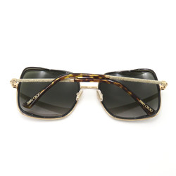 JIMMY CHOO sunglasses Brown Gold Gray Smoke Lens Plastic Stainless Steel JAYLA 01Q/HA