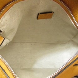 LOEWE Puzzle Bag Mini Shoulder Bag Yellow leather