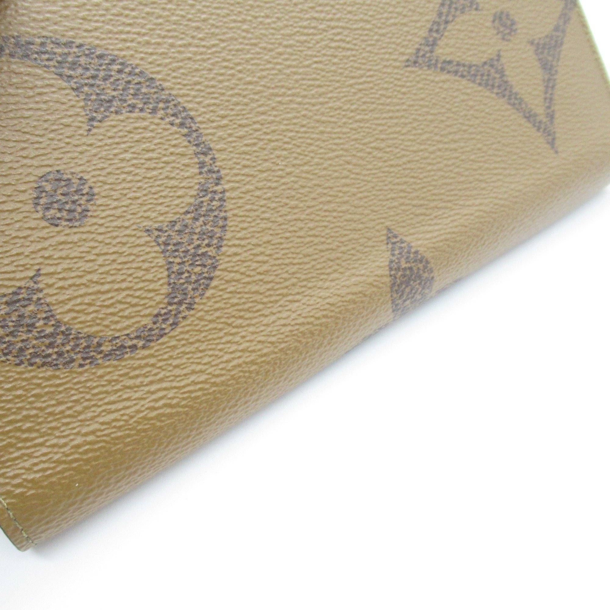 LOUIS VUITTON Zippy Wallet Round Long Wallet Brown Monogram /Giant PVC coated canvas M69353