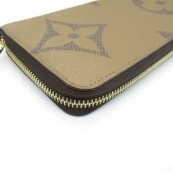 LOUIS VUITTON Zippy Wallet Round Long Wallet Brown Monogram /Giant PVC coated canvas M69353