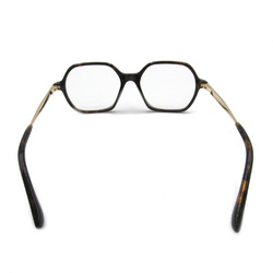 JIMMY CHOO Date Glasses Glasses Frame Brown Gold Stainless Steel Plastic 380/G 086(51)