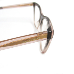 JIMMY CHOO Date Glasses Glasses Frame Beige Plastic 361 KON(53)