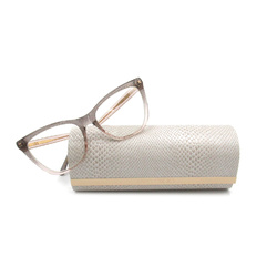 JIMMY CHOO Date Glasses Glasses Frame Beige Plastic 361 KON(53)