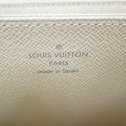 LOUIS VUITTON Zippy Wallet Round Long Wallet Beige Damier Azur PVC coated canvas N41660