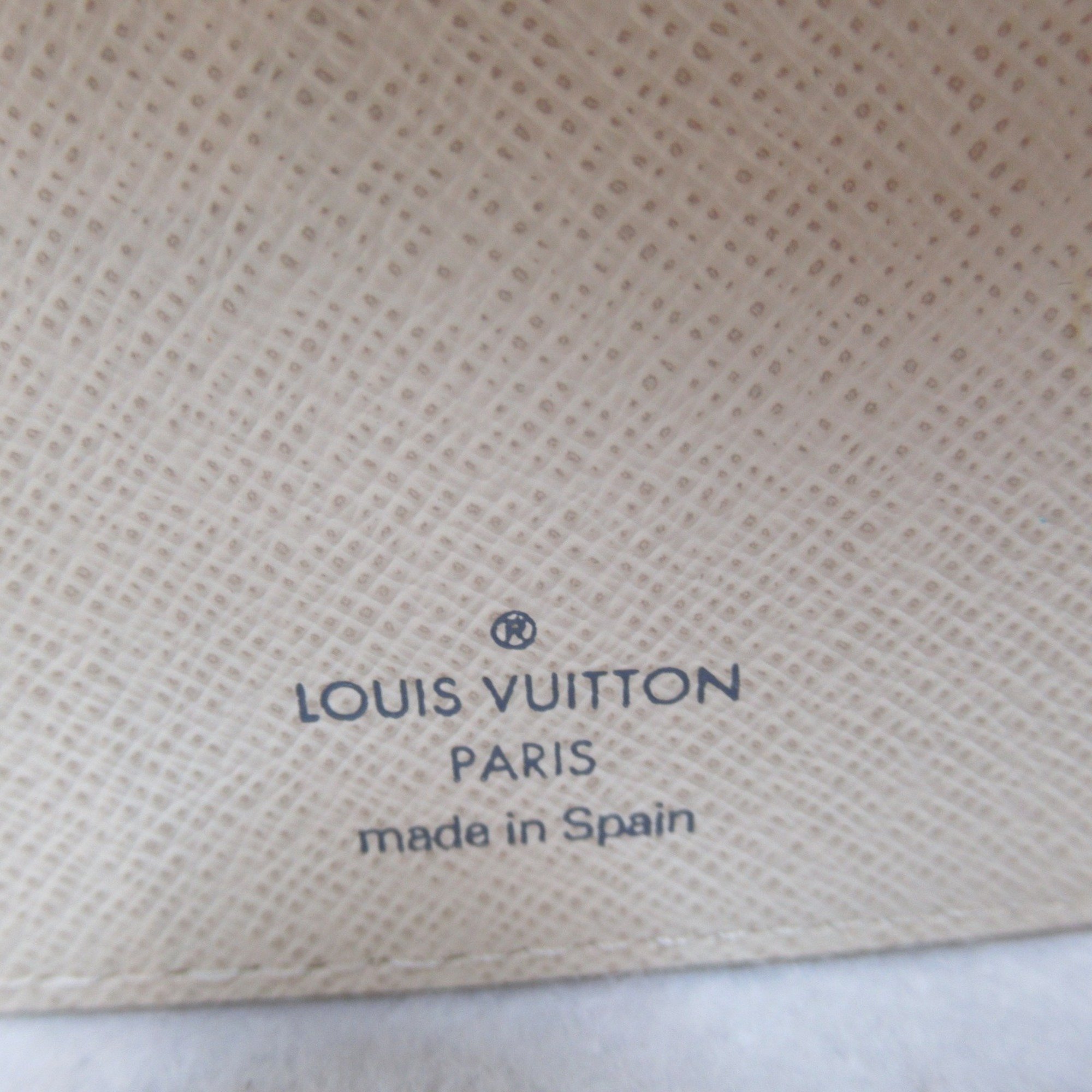 LOUIS VUITTON Porte-Feuil Koala Tri-Fold Wallet Beige PVC coated canvas N60013