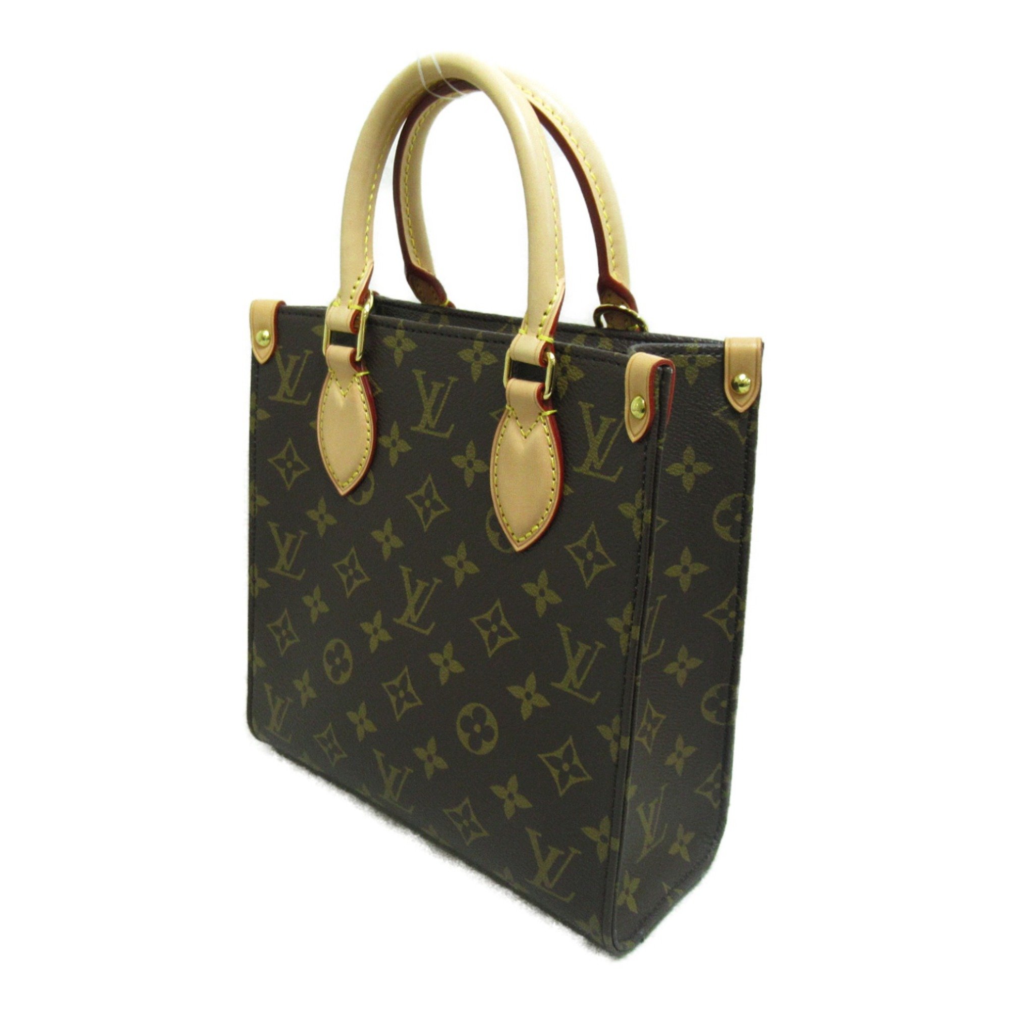 LOUIS VUITTON Sac Plat BB Brown PVC coated canvas M46265