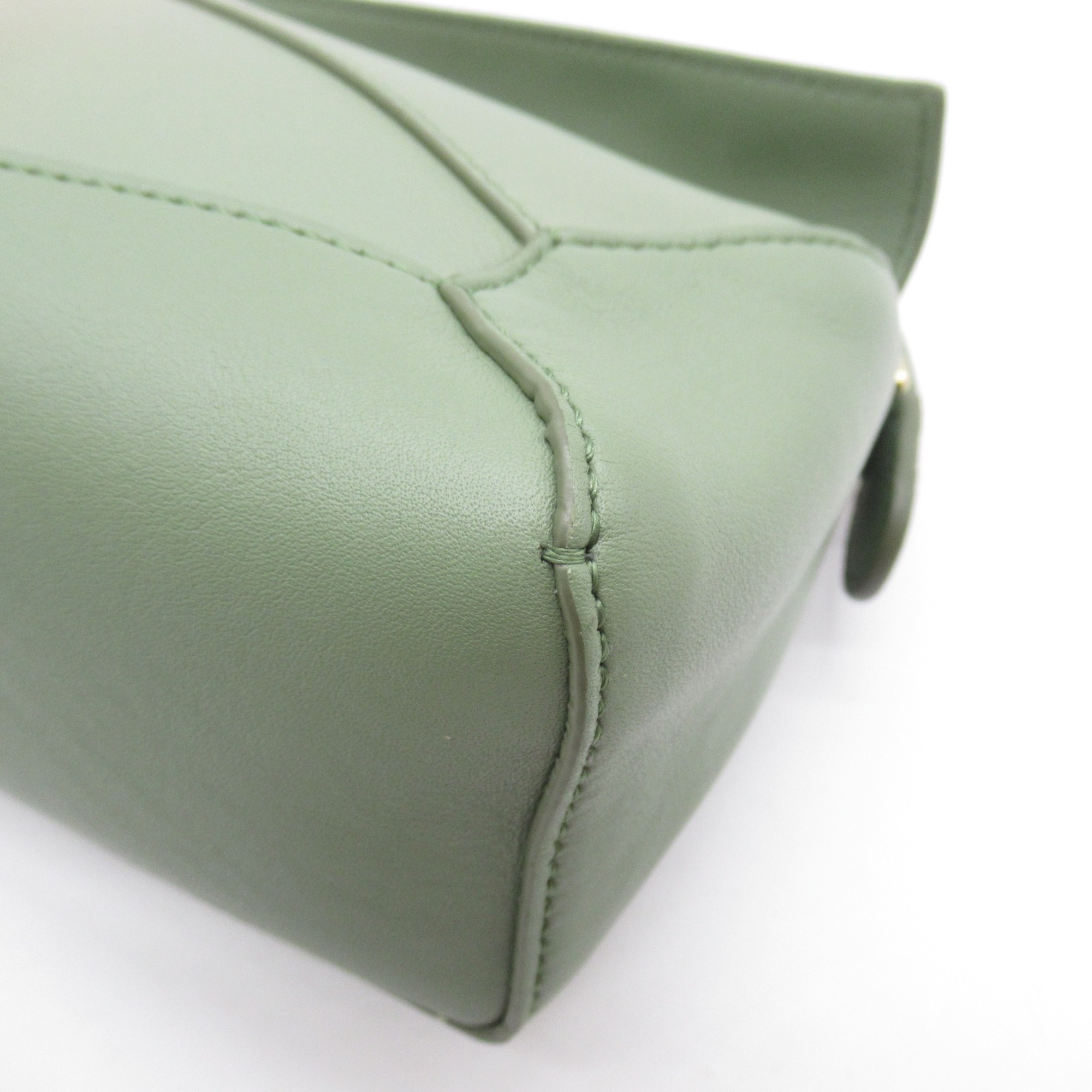 LOEWE 2wayShoulder Bag Green leather