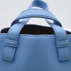 LOEWE Hammock Nugget Shoulder Bag Blue leather