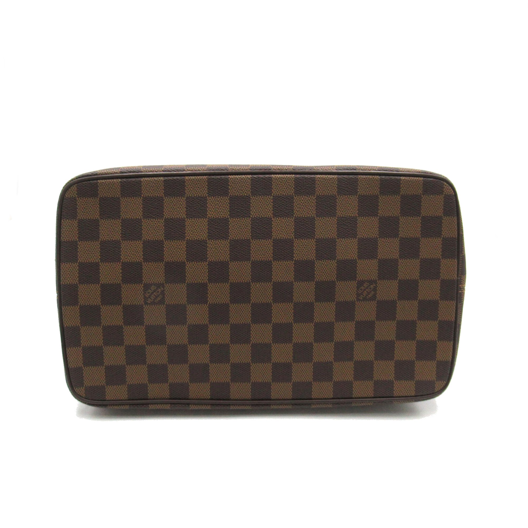 LOUIS VUITTON SaleyaMM Brown Ebene Damier PVC coated canvas N51182