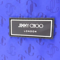 JIMMY CHOO Kimi Camera Shoulder Bag Blue Nylon