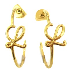 LOEWE Pierced earrings Gold Gold Plated Gold