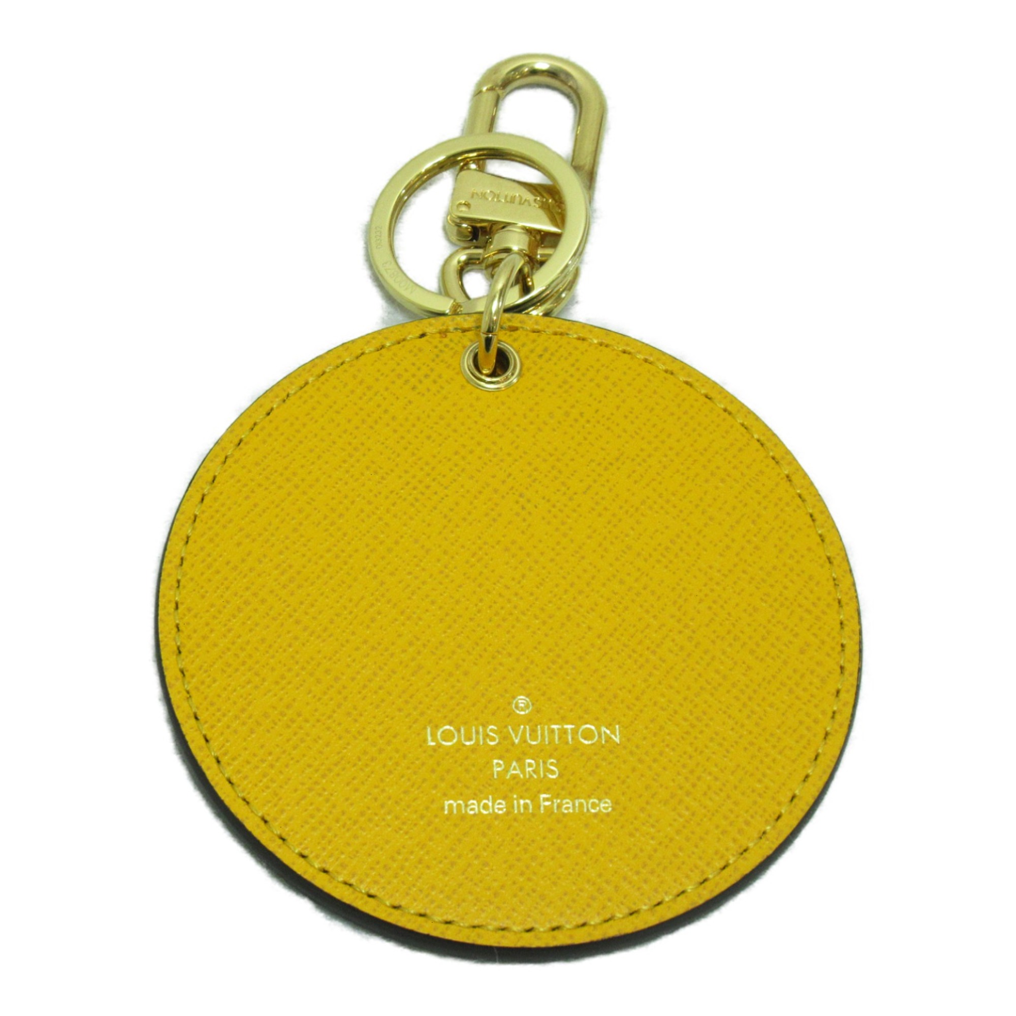 LOUIS VUITTON Keychain Illustre Christmas New York City Brown PVC coated canvas Monogram Vivienne M00873