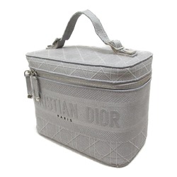 Dior Vanity bag Gray canvas