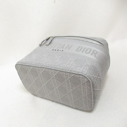 Dior Vanity bag Gray canvas