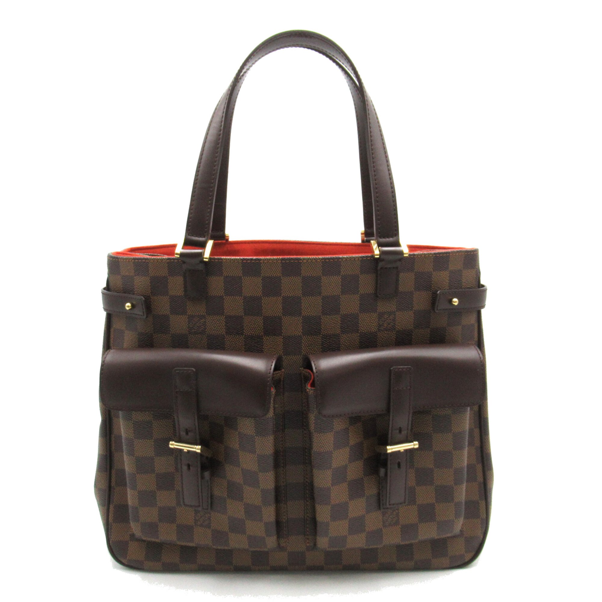 LOUIS VUITTON Uzes Brown Ebene Damier PVC coated canvas N51128