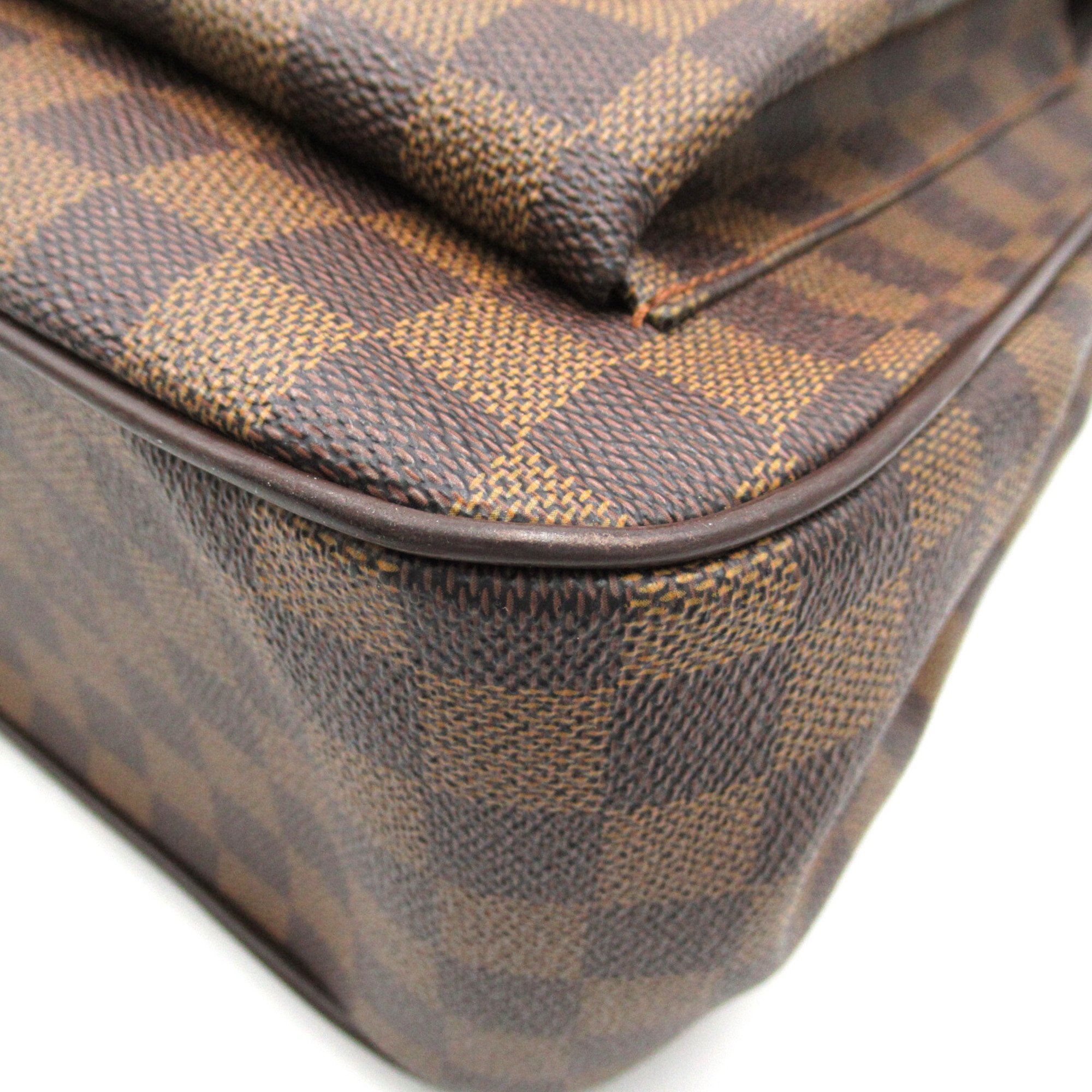 LOUIS VUITTON Uzes Brown Ebene Damier PVC coated canvas N51128