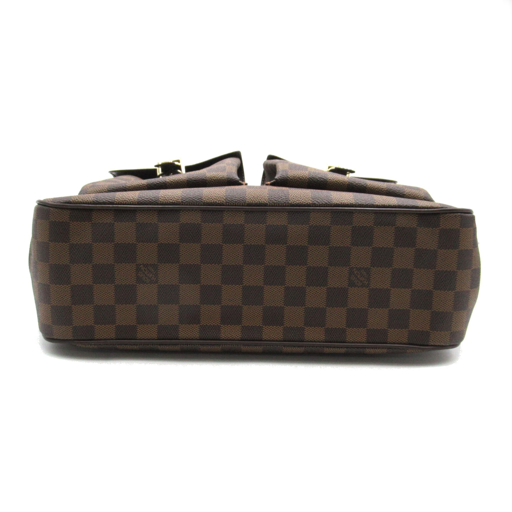 LOUIS VUITTON Uzes Brown Ebene Damier PVC coated canvas N51128