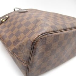 LOUIS VUITTON Never full Brown Ebene Damier PVC coated canvas N51109