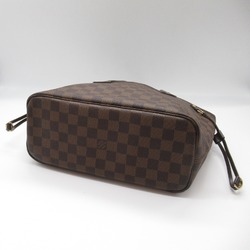 LOUIS VUITTON Never full Brown Ebene Damier PVC coated canvas N51109